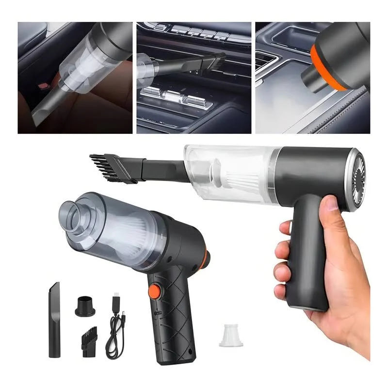 Mini Aspiradora Portatil Recargable Auto