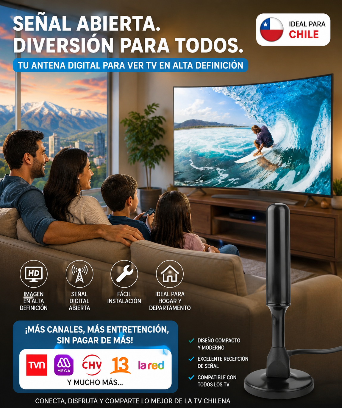 Antena Tv Digital