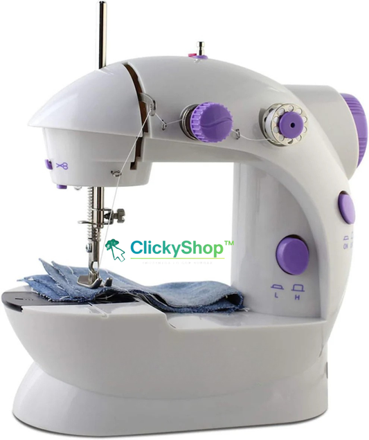 Mini máquina de coser eléctrica